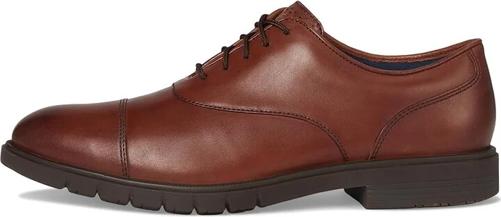 Cole Haan Grandflex Dress Cap Toe Oxfords Men's Lace-up Boots Mahogony : 10 D - Medium, Leather - Image 6
