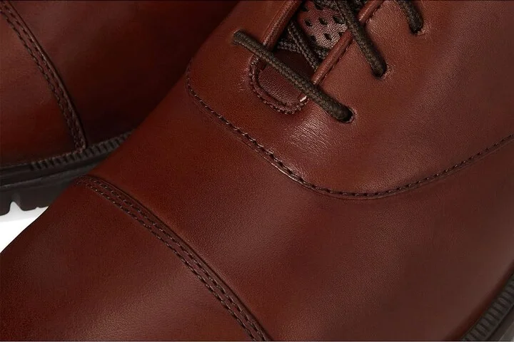 Cole Haan Grandflex Dress Cap Toe Oxfords Men's Lace-up Boots Mahogony : 10 D - Medium, Leather - Image 7