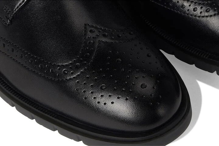 Cole Haan Grandflex Dress Wingtip Oxfords Men's Lace-up Boots Black : 7.5 D - Medium, Leather - Image 7