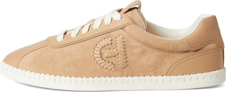 Cole Haan Grandpro Acelia Sneakers Women's Shoes Tuscan Sand Suede/Tuscan Sand : 8 B - Medium, Leather/Suede/Textile - Image 6