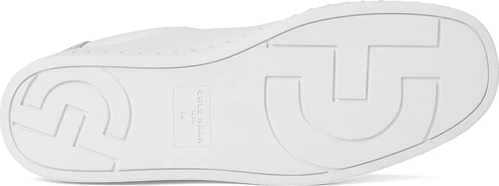 Cole Haan Grandpro Acelia Sneakers Women's Shoes White/Silver Birsuede/Skyway Suede : 8 B - Medium, Leather/Suede/Textile - Image 3