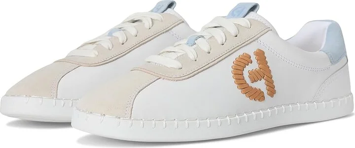 White,silver Birsuede,skyway Suede