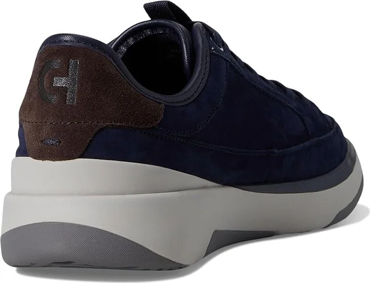 Cole Haan Grandpro All Day Court Leather Sneakers Men's Shoes Midnight Moon/Microchip/Quietshade : 7.5 W - Wide - Image 4