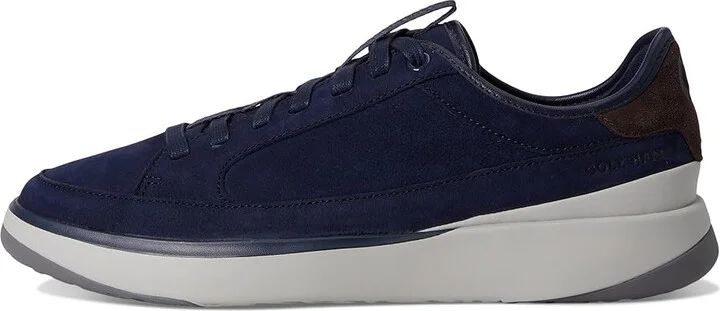 Cole Haan Grandpro All Day Court Leather Sneakers Men's Shoes Midnight Moon/Microchip/Quietshade : 7.5 W - Wide - Image 6