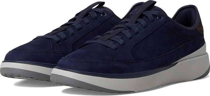 Cole Haan Grandpro All Day Court Leather Sneakers Men's Shoes Midnight Moon/Microchip/Quietshade : 7.5 W - Wide