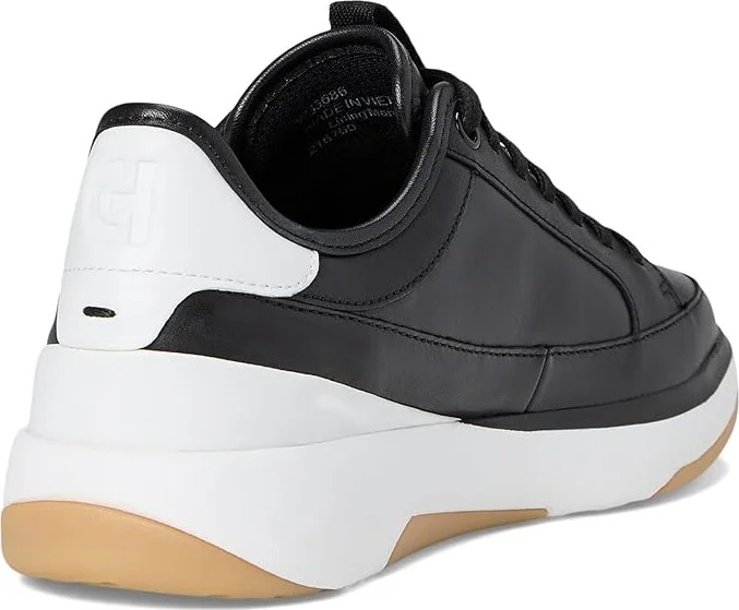 Cole Haan Grandpro All Day Court Leather Sneakers Women's Snow Shoes Black/Optic White/Optic White : 8.5 B - Medium - Image 4
