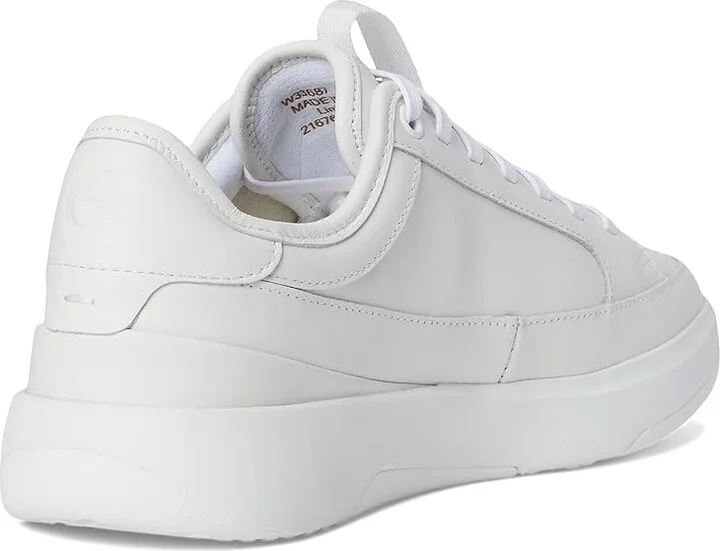 Cole Haan Grandpro All Day Court Leather Sneakers Women's Snow Shoes Optic White/Optic White : 9.5 B - Medium - Image 4