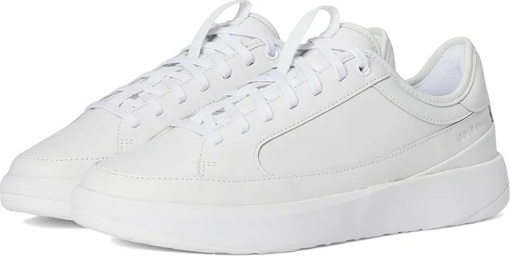Cole Haan Grandpro All Day Court Leather Sneakers Women's Snow Shoes Optic White/Optic White : 9.5 B - Medium