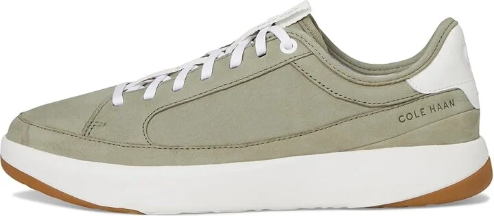 Cole Haan Grandpro All Day Court Leather Sneakers Women's Snow Shoes Shadow Nubuck/White : 10 C - Wide - Image 6