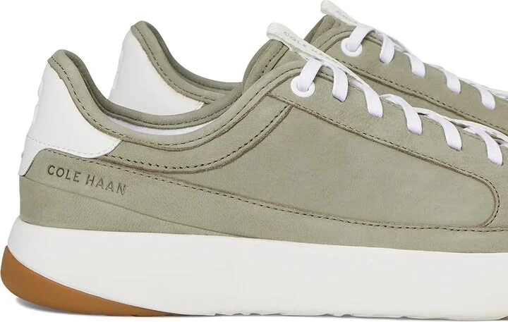 Cole Haan Grandpro All Day Court Leather Sneakers Women's Snow Shoes Shadow Nubuck/White : 10 C - Wide - Image 7