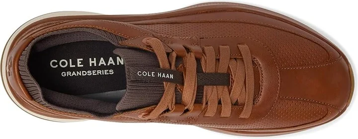 Cole Haan Grandpro All Day Leather Runners Men's Shoes Brit Tan/Dark Chocolate/Natural : 11.5 W - Wide - Image 2