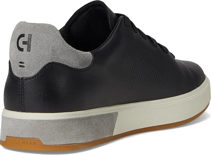 Cole Haan Grandpro Angleace Sneakers Men's Shoes Black/Sea Stone/Glacier Gray : 10 D - Medium, Leather - Image 4