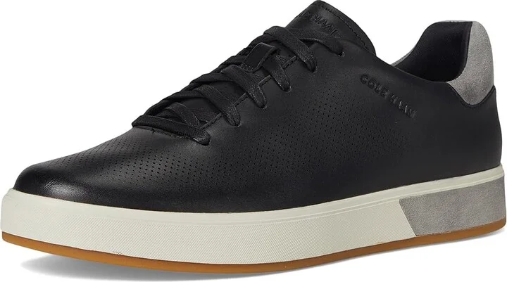 Cole Haan Grandpro Angleace Sneakers Men's Shoes Black/Sea Stone/Glacier Gray : 10 D - Medium, Leather - Image 5