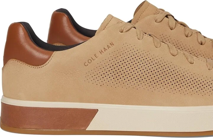 Cole Haan Grandpro Angleace Sneakers Men's Shoes Farro Nubuck/New Caramel/Oat : 9.5 D - Medium, Leather - Image 7