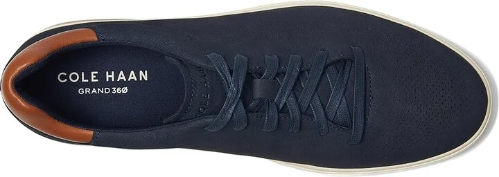 Cole Haan Grandpro Angleace Sneakers Men's Shoes Navy Blazer/British Tan/Gum : 7 D - Medium, Leather - Image 2