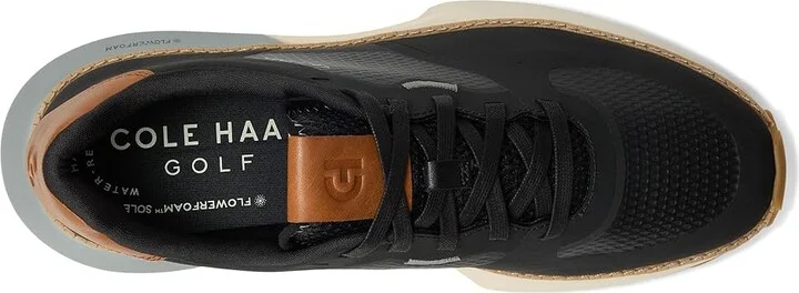 Cole Haan Grandpro Ashland 2 Golf Men's Shoes Black/New Caramel/Ivory : 10.5 D - Medium, Leather - Image 2