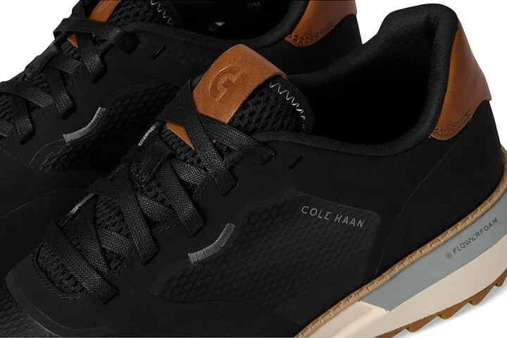 Cole Haan Grandpro Ashland 2 Golf Men's Shoes Black/New Caramel/Ivory : 10.5 D - Medium, Leather - Image 7