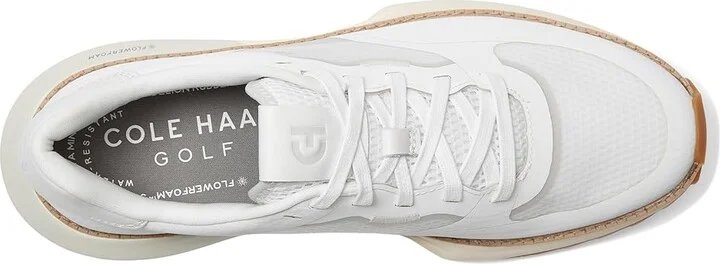 Cole Haan Grandpro Ashland 2 Golf Men's Shoes Optic White/Glacier Gray/Ivory : 8.5 D - Medium, Leather - Image 2