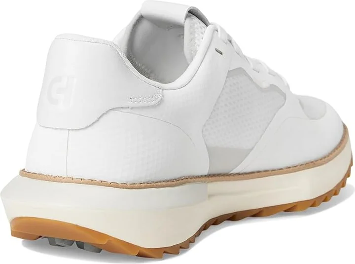 Cole Haan Grandpro Ashland 2 Golf Men's Shoes Optic White/Glacier Gray/Ivory : 8.5 D - Medium, Leather - Image 4