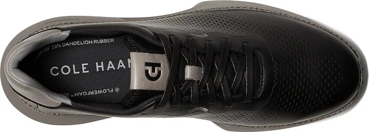 Cole Haan Grandpro Ashland Laser Perf Sneakers Men's Lace-up Boots Black/December Sky : 10.5 D - Medium, Leather - Image 2