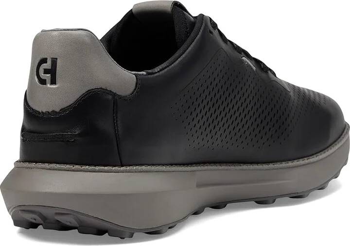 Cole Haan Grandpro Ashland Laser Perf Sneakers Men's Lace-up Boots Black/December Sky : 10.5 D - Medium, Leather - Image 4