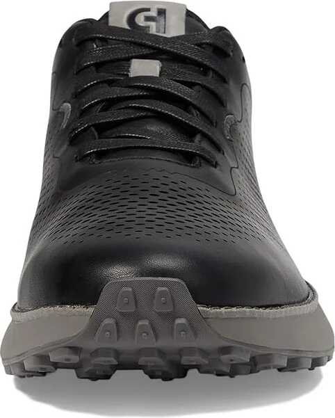 Cole Haan Grandpro Ashland Laser Perf Sneakers Men's Lace-up Boots Black/December Sky : 10.5 D - Medium, Leather - Image 5