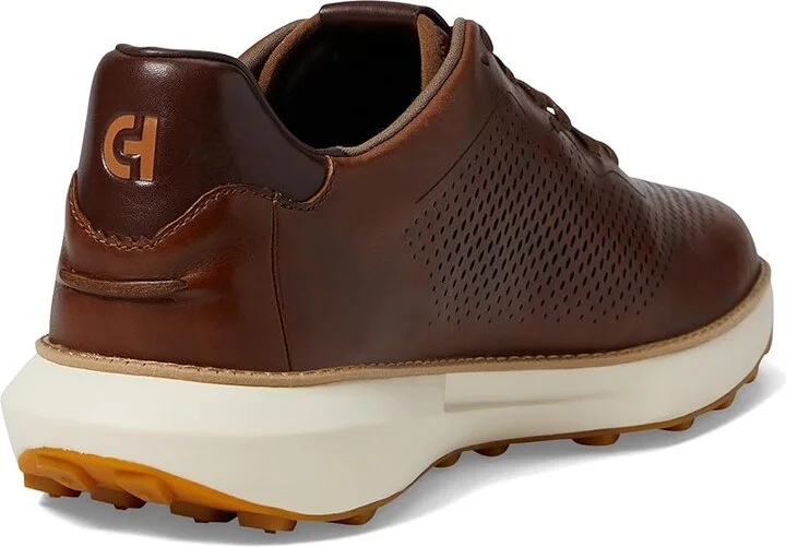 Cole Haan Grandpro Ashland Laser Perf Sneakers Men's Lace-up Boots British Tan/Madeira/Ivory : 8.5 D - Medium, Leather - Image 4