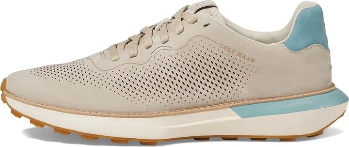 Cole Haan Grandpro Ashland Laser Perf Sneakers Men's Lace-up Boots Slv Lining/Trellis : 10 D - Medium, Leather - Image 6