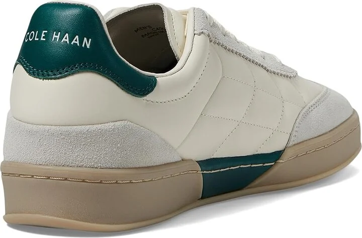 Cole Haan Grandpro Breakaway Sneaker Men's Lace-up Boots Ivory/Navy/Natural Gum : 7 W - Wide, Leather/Suede - Image 4