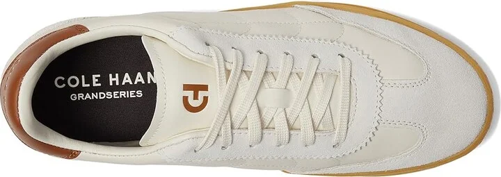 Cole Haan Grandpro Breakaway Sneaker Men's Lace-up Boots Ivory/New Caramel/Light Gum O : 8 W - Wide, Leather/Suede - Image 2