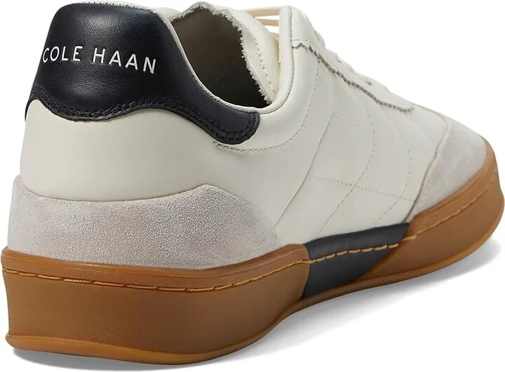 Cole Haan Grandpro Breakaway Sneaker Men's Lace-up Boots Ivory/Silver Lining/Gum : 10.5 W - Wide, Leather/Suede - Image 4
