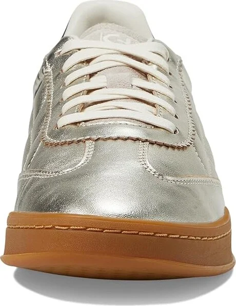 Cole Haan Grandpro Breakaway Sneaker Women's Shoes Gold/Birch/Black : 6.5 B - Medium, Leather/Suede - Image 5