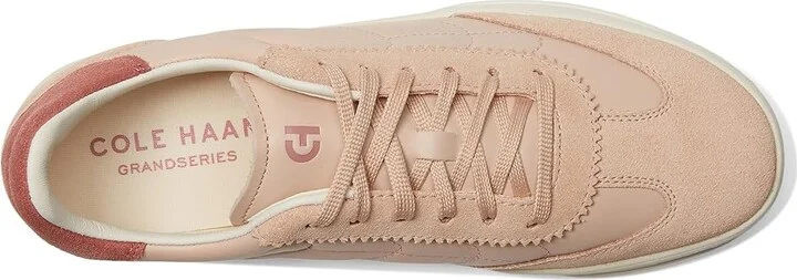 Cole Haan Grandpro Breakaway Sneaker Women's Shoes Porcelin/Rouge/Ivory : 10 B - Medium, Leather/Suede - Image 2