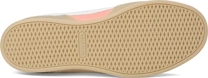 Cole Haan Grandpro Breakaway Sneaker Women's Shoes White/Oat Suede/Desert Flower Suede : 8.5 B - Medium, Leather/Suede - Image 3