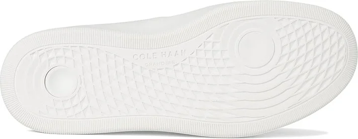 Cole Haan Grandpro Carissa Sneakers Women's Shoes White/Silver Birch/White : 6.5 C - Wide, Leather/Rubber - Image 3
