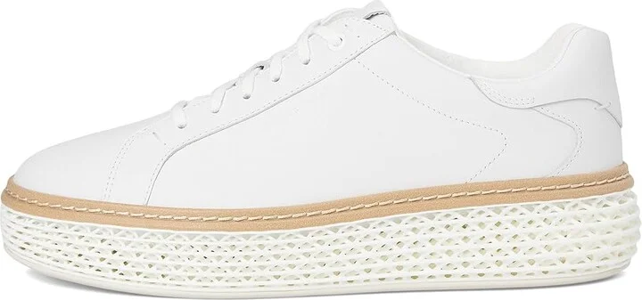 Cole Haan Grandpro Court Skyweave Sneakers Women's Snow Shoes Optic White/Optic White : 10.5 B - Medium, Leather - Image 6