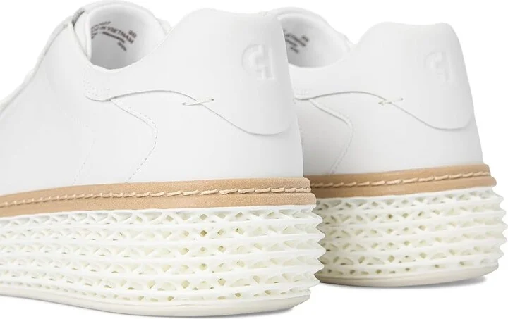 Cole Haan Grandpro Court Skyweave Sneakers Women's Snow Shoes Optic White/Optic White : 10.5 B - Medium, Leather - Image 7