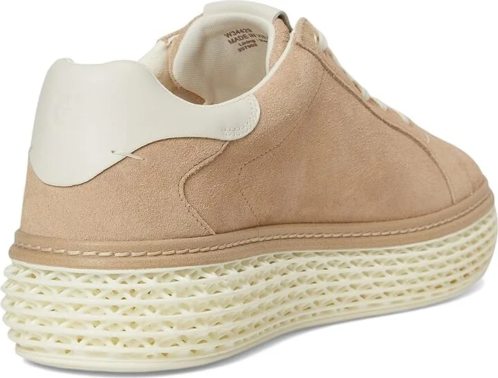 Cole Haan Grandpro Court Skyweave Sneakers Women's Snow Shoes Tuscan Sand/Ivory : 6.5 B - Medium, Leather - Image 4