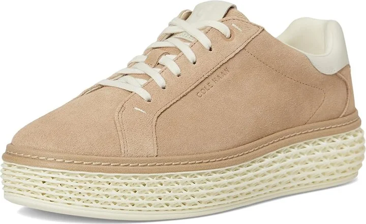 Cole Haan Grandpro Court Skyweave Sneakers Women's Snow Shoes Tuscan Sand/Ivory : 6.5 B - Medium, Leather - Image 5