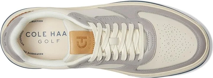 Cole Haan Grandpro Crossover Golf Men's Lace-up Boots Ivory/Drizzle : 7 D - Medium, Leather - Image 2