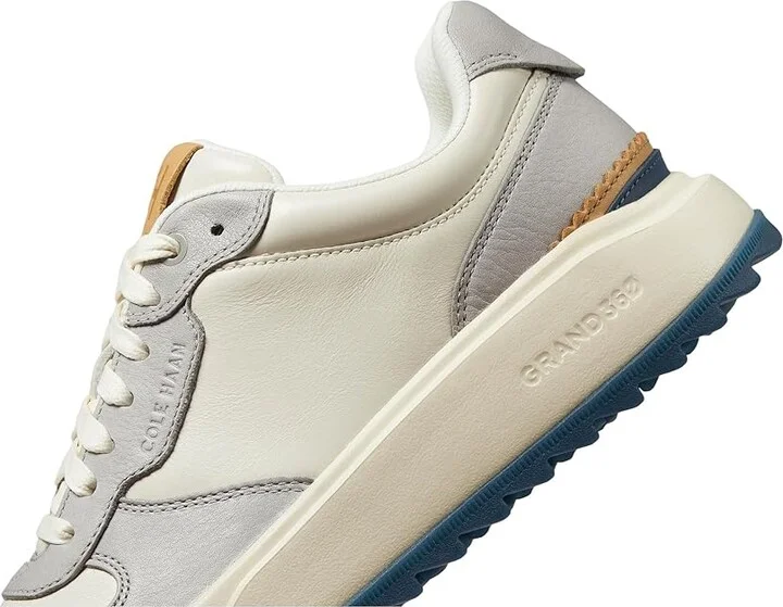 Cole Haan Grandpro Crossover Golf Men's Lace-up Boots Ivory/Drizzle : 7 D - Medium, Leather - Image 4