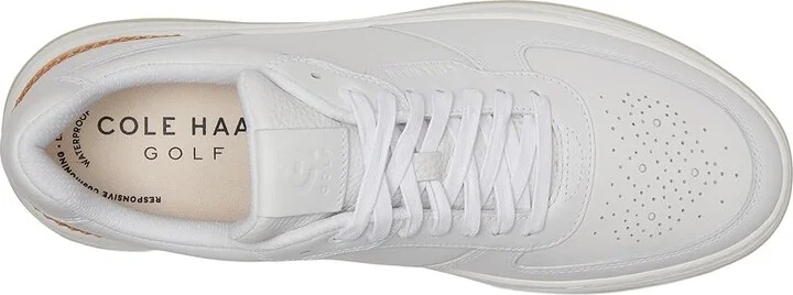 Cole Haan Grandpro Crossover Golf Men's Lace-up Boots Optic White/Optic White : 12 D - Medium, Leather - Image 2