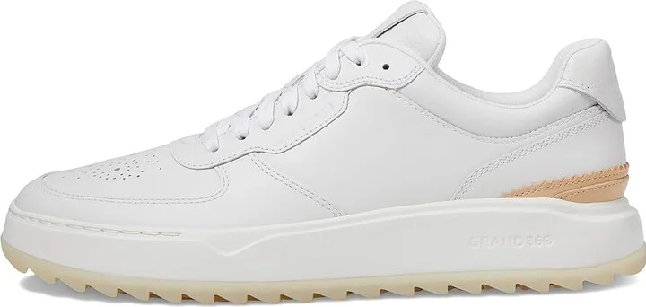 Cole Haan Grandpro Crossover Golf Men's Lace-up Boots Optic White/Optic White : 12 D - Medium, Leather - Image 6