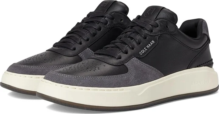 Cole Haan Grandpro Crossover Sneaker Men's Shoes Black/Dark Pavement/Ivory : 10 D - Medium, Leather