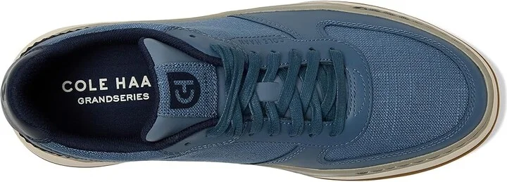Cole Haan Grandpro Crossover Sneaker Men's Shoes China Blue/Navy Blazer/Ivory : 12 W - Wide, Leather - Image 2