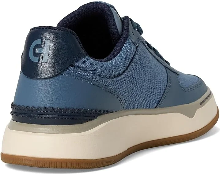 Cole Haan Grandpro Crossover Sneaker Men's Shoes China Blue/Navy Blazer/Ivory : 12 W - Wide, Leather - Image 4