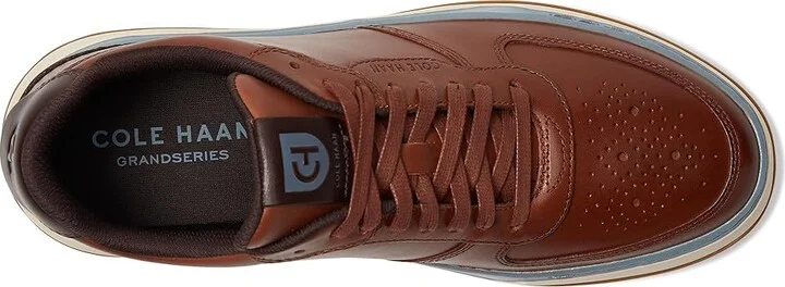 Cole Haan Grandpro Crossover Sneaker Men's Shoes Dark Sequoia/Dark Chocolate/Faded Denim : 10.5 D - Medium, Leather - Image 2