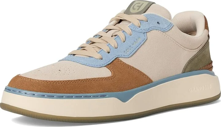 Cole Haan Grandpro Crossover Sneaker Men's Shoes Faded Denim Suede/Light Sesame/Ivory : 7 W - Wide, Leather - Image 5