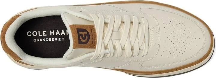 Cole Haan Grandpro Crossover Sneaker Men's Shoes Ivory/Hickory/Golden Toffee : 7 D - Medium, Leather - Image 2