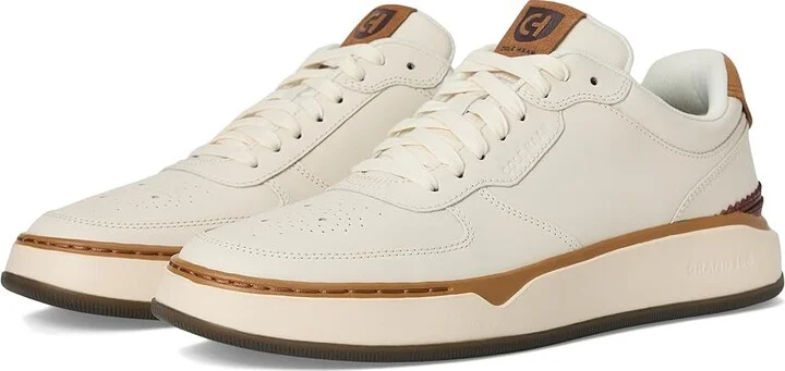Cole Haan Grandpro Crossover Sneaker Men's Shoes Ivory/Hickory/Golden Toffee : 7 D - Medium, Leather
